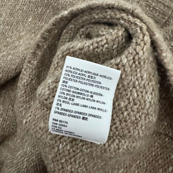 Anthropologie Maggie Bell Sleeve V Neck Sweater M - Picture 8 of 8